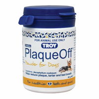 PlaqueOff Dental Powder for Dogs & Cats