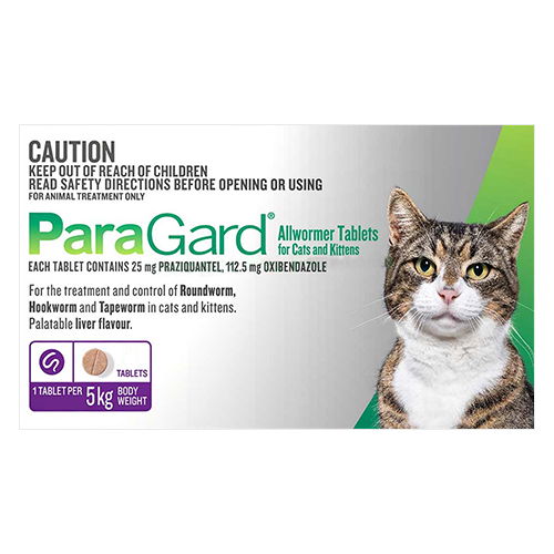 Paragard Wormer for Cats