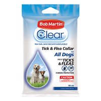 Bob Martin Clear Tick & Flea Collar for Dogs