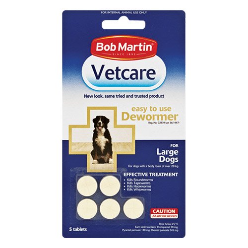 Bob Martin Vetcare Dewormer for Dogs