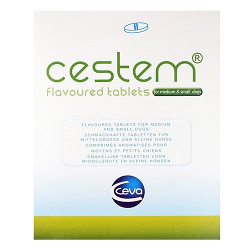 Cestem Flavor Tablets for Small & Medium Dogs