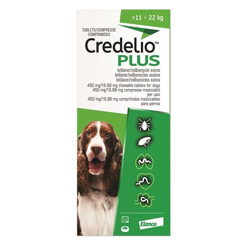 Credelio Plus For Large Dog 11-22kg (24 to 48lbs)