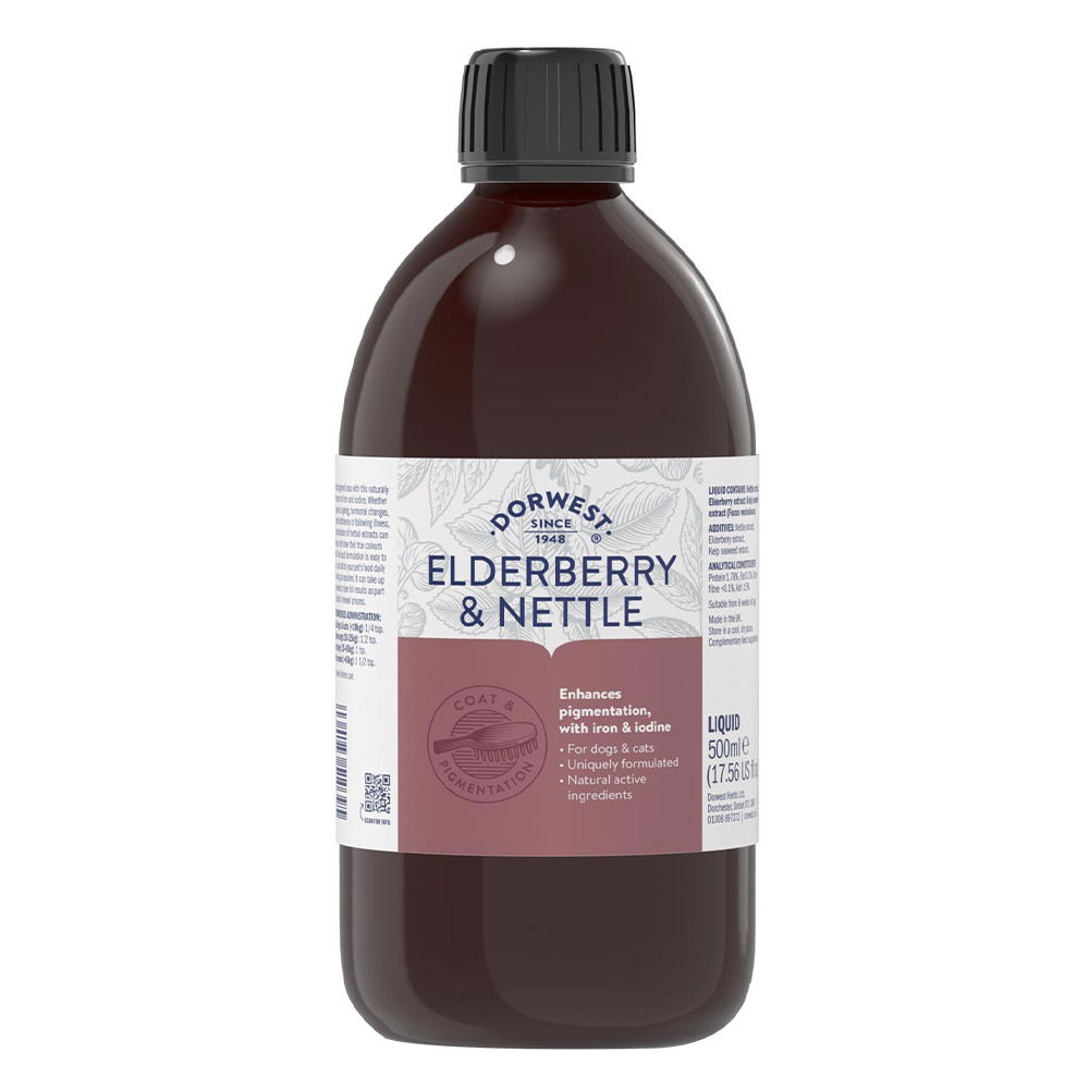 Dorwest Elderberry & Nettle Extract For Dogs And Cats