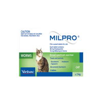 Milpro Allwormer for Cats