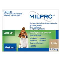 Milpro Allwormer for Dogs
