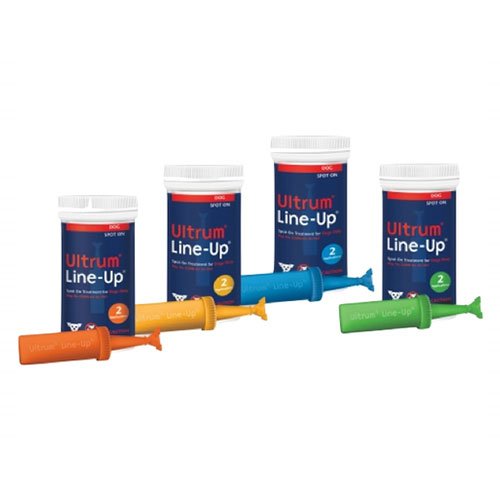 Ultrum Line-Up Spot On for Medium Dogs 22-44 lbs (Green)