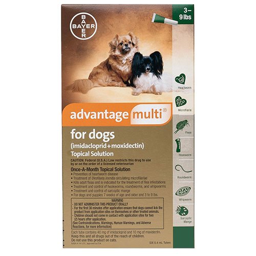 Small Dogs 3-9 lbs (Green)