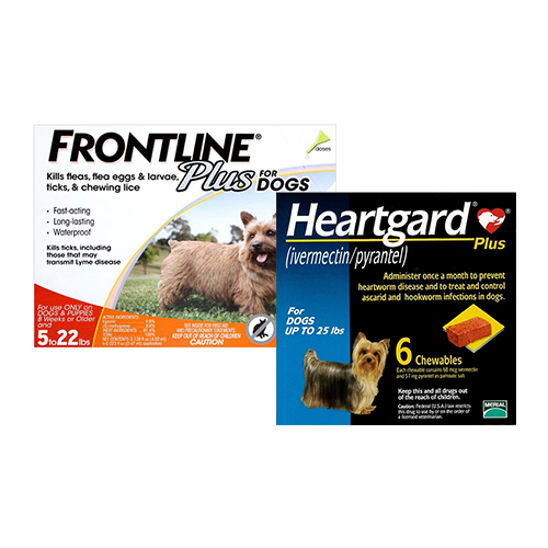 Frontline Plus + Heartgard Plus