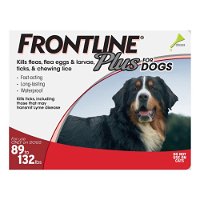 Frontline Plus Extra Large Dogs over 89 lbs (Red)