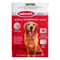 Nuheart - Generic Heartgard Nuheart for Large Dogs 51-100lbs (Red)