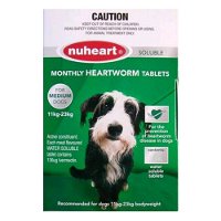 Nuheart - Generic Heartgard Nuheart Medium Dogs 26-50lbs (Green)