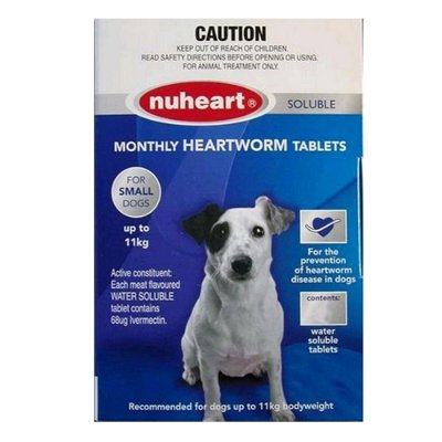 Nuheart - Generic Heartgard for Dogs