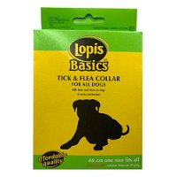 Lopis Basics Tick & Flea Collar for All Dogs for Dogs