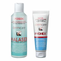 Dermcare Malaseb & Pyohex Combo for Dogs & Cats