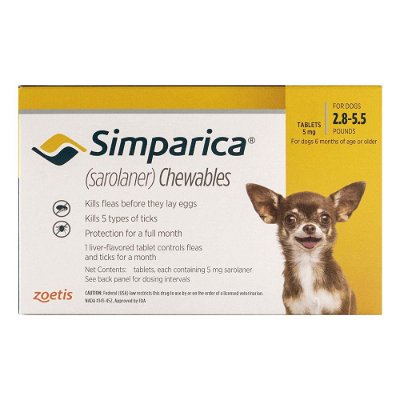 Simparica Flea & Tick Chewables for Dogs