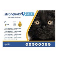 Stronghold Plus for Kittens and Small Cats upto 5.5lbs (2.5Kg) Yellow